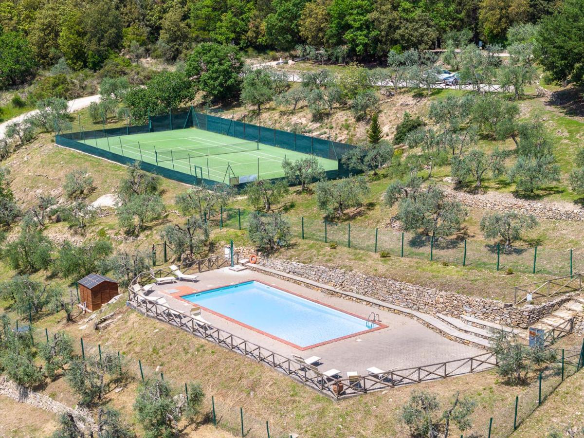Borgo Nel Chianti Istrice Con Piscina Tennis E Wifi Castellina in Chianti Exterior foto