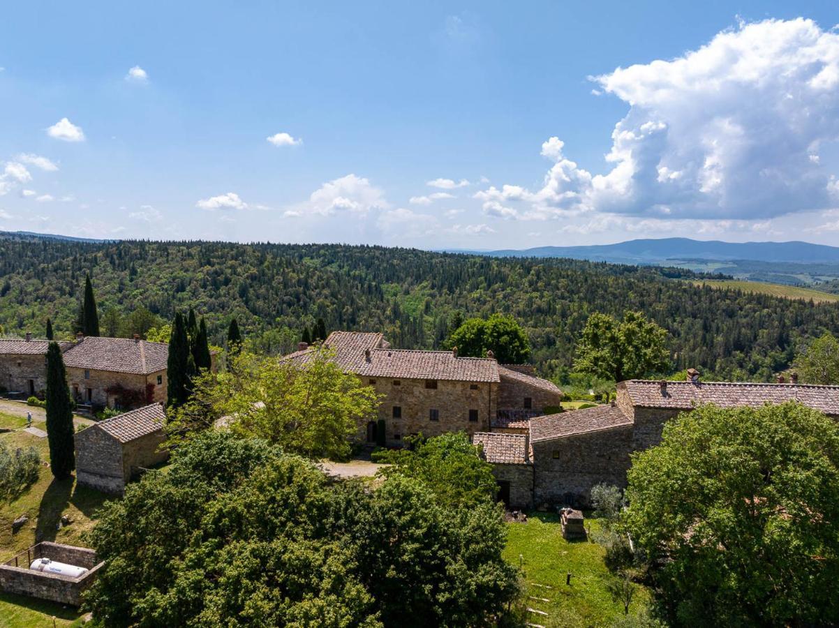Borgo Nel Chianti Istrice Con Piscina Tennis E Wifi Castellina in Chianti Exterior foto